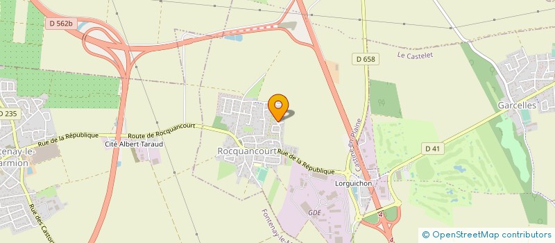 localisation de l'entreprise 881 787 980   CASTINE-EN-PLAINE