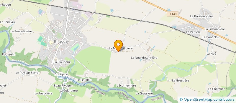 localisation de l'entreprise 881 791 990   BOUSSAY