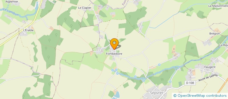 localisation de l'entreprise 881 792 782   SAINT-COUTANT