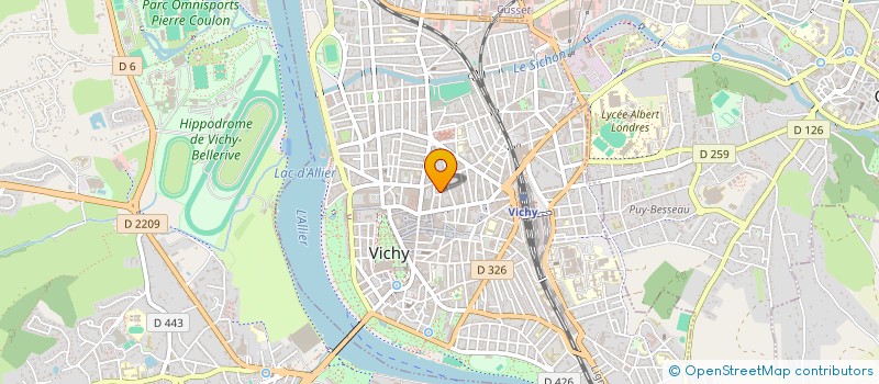 localisation de l'entreprise 881 806 178 à VICHY