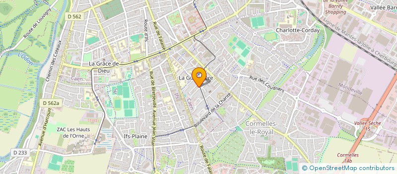 localisation de l'entreprise 881 806 764  à CAEN