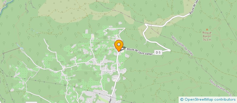 localisation de l'entreprise 881 811 657 à SAINT-CEZAIRE-SUR-SIAGNE