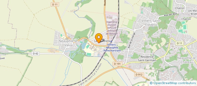 localisation de l'entreprise 881 826 549   JOUARS-PONTCHARTRAIN