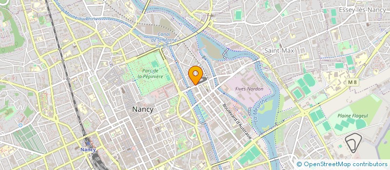 localisation de l'entreprise 881 830 889   NANCY