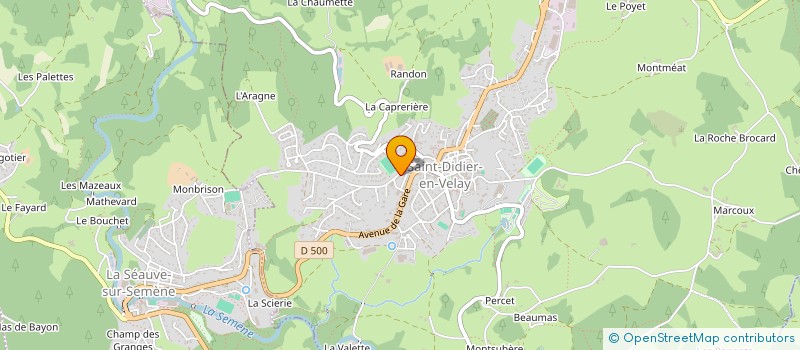 localisation de l'entreprise 881 831 168   SAINT-DIDIER-EN-VELAY