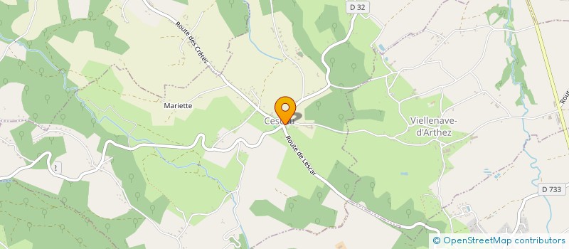 localisation de l'entreprise 881 833 040 à CESCAU