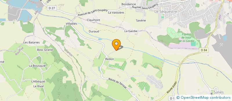 localisation de l'entreprise 881 840 151   CARLUS