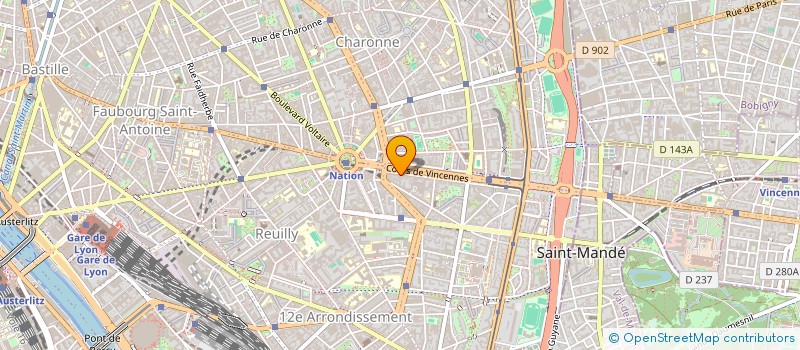 localisation de l'entreprise 881 844 088 à COURBEVOIE