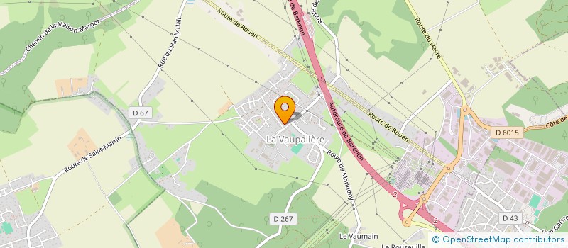 localisation de l'entreprise 881 846 026   LA VAUPALIERE