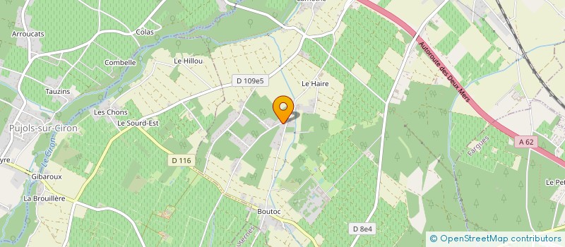localisation de l'entreprise 881 851 844   PREIGNAC