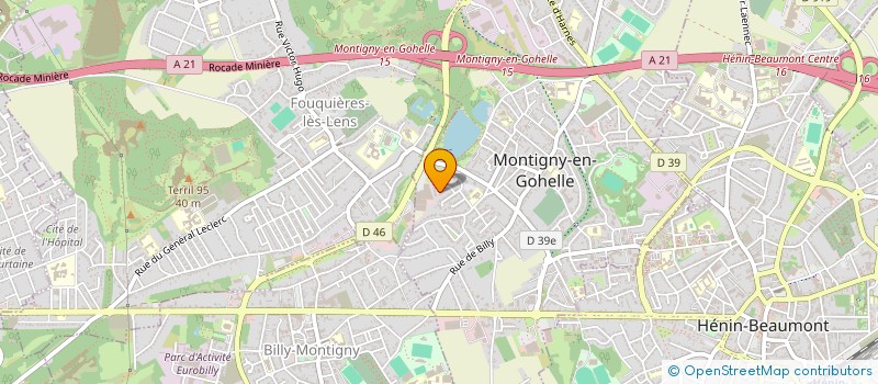 localisation de l'entreprise 881 869 002   MONTIGNY-EN-GOHELLE