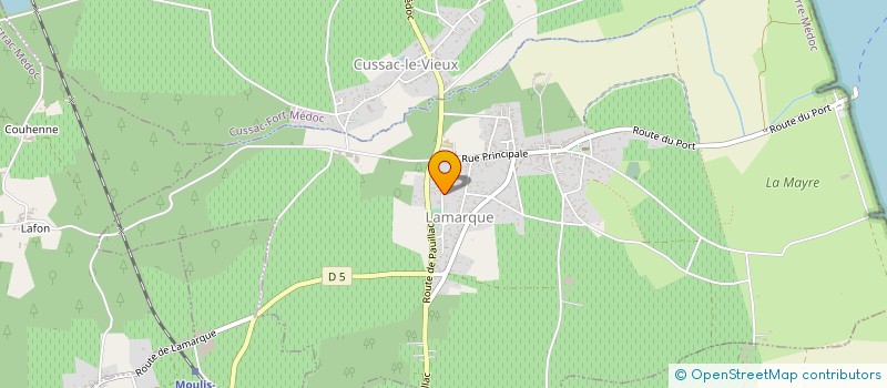 localisation de l'entreprise 881 878 342   LAMARQUE