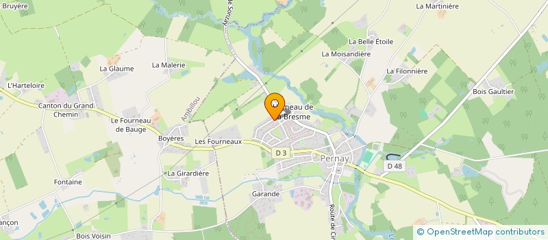 localisation de l'entreprise 881 883 086   FONDETTES