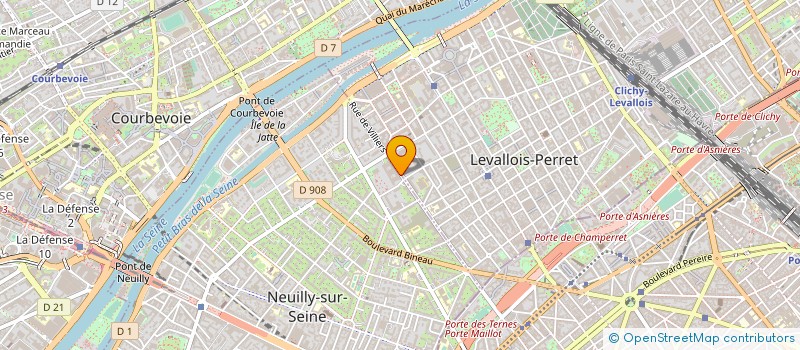 localisation de l'entreprise 881 887 673 à NEUILLY-SUR-SEINE