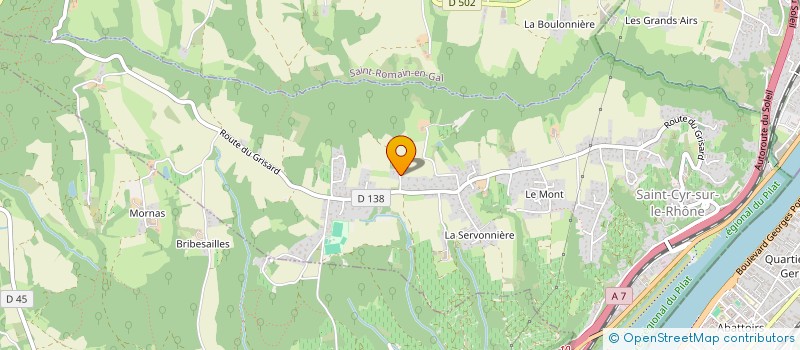 localisation de l'entreprise 881 898 068   SAINT-CYR-SUR-LE-RHONE