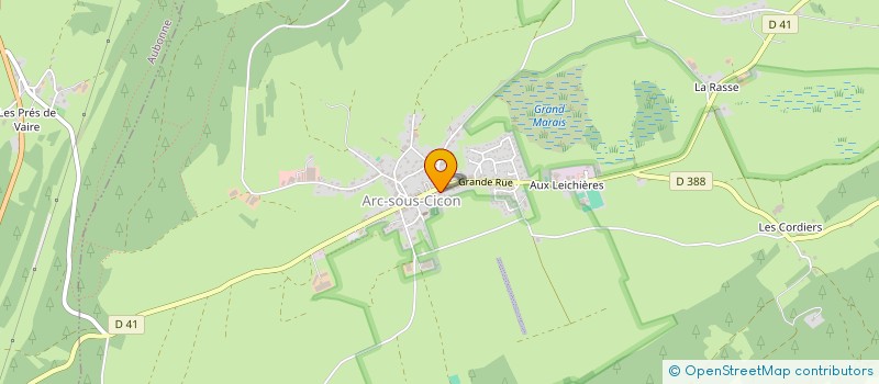 localisation de l'entreprise 881 901 839   BULLE