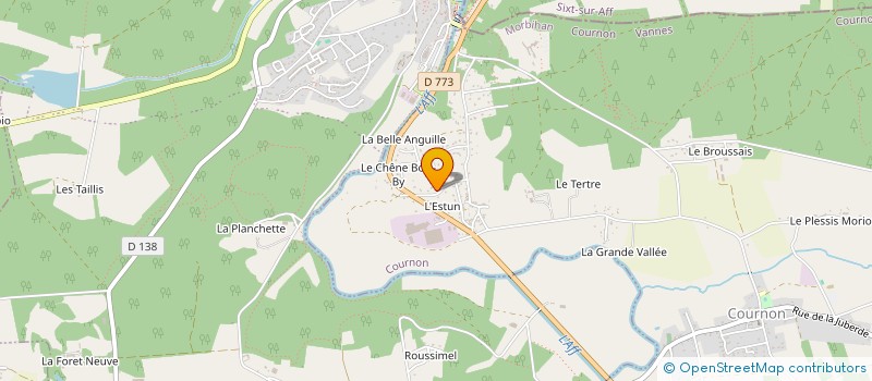 localisation de l'entreprise 881 909 758   BAINS-SUR-OUST