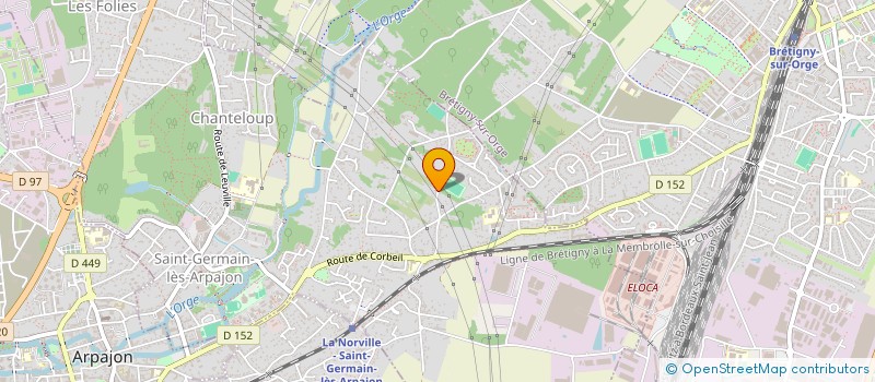 localisation de l'entreprise 881 913 081   SAINT-GERMAIN-LES-ARPAJON