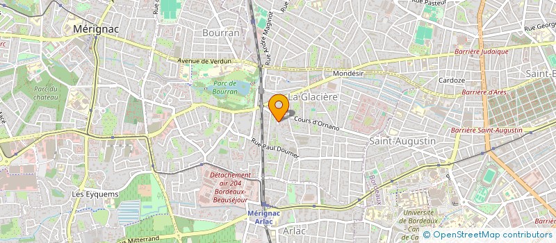 localisation de l'entreprise 881 934 640   MERIGNAC