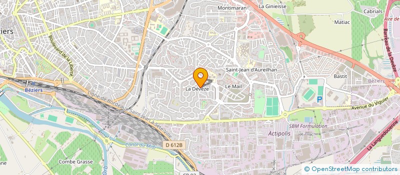 localisation de l'entreprise 881 936 090   BEZIERS