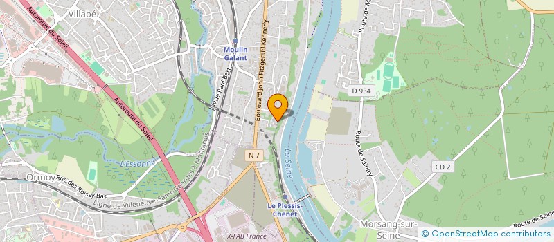localisation de l'entreprise 881 941 488 à CORBEIL-ESSONNES