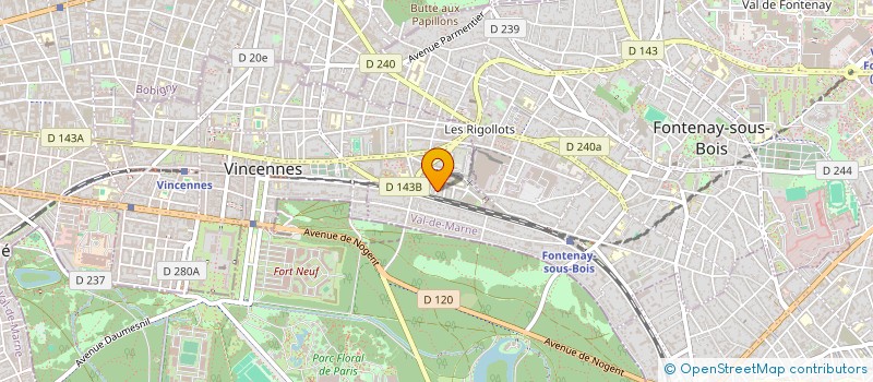 localisation de l'entreprise 881 962 187   VINCENNES