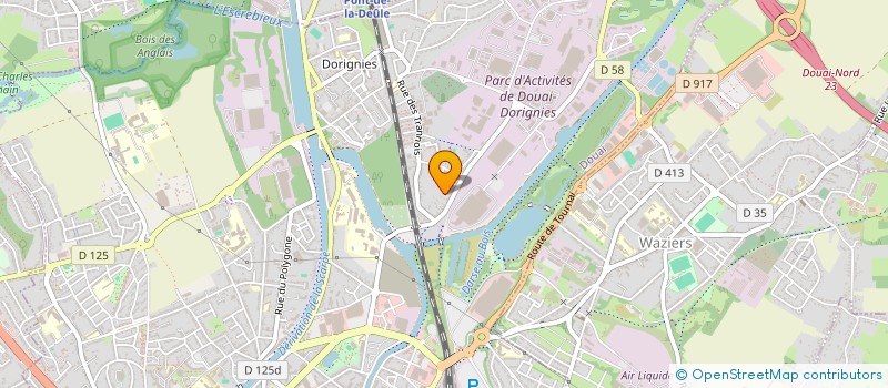 localisation de l'entreprise 881 966 618   DOUAI