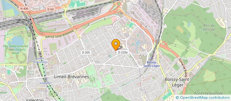 localisation de l'entreprise 881 980 767   LIMEIL-BREVANNES