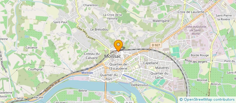 localisation de l'entreprise 881 990 352   AUVILLAR