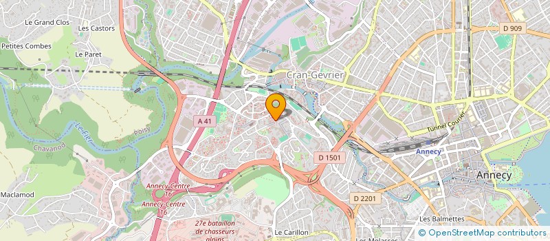 localisation de l'entreprise 881 991 228 à ANNECY