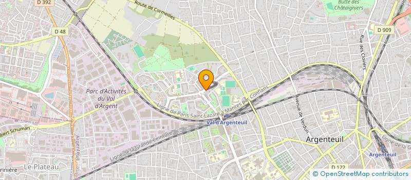 localisation de l'entreprise 882 015 779   ARGENTEUIL