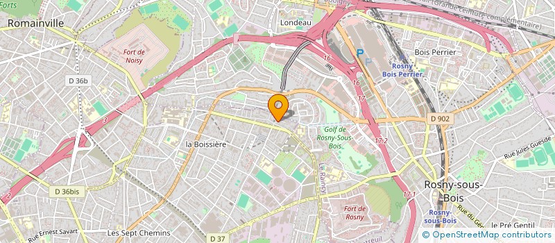 localisation de l'entreprise 882 033 079   MONTREUIL