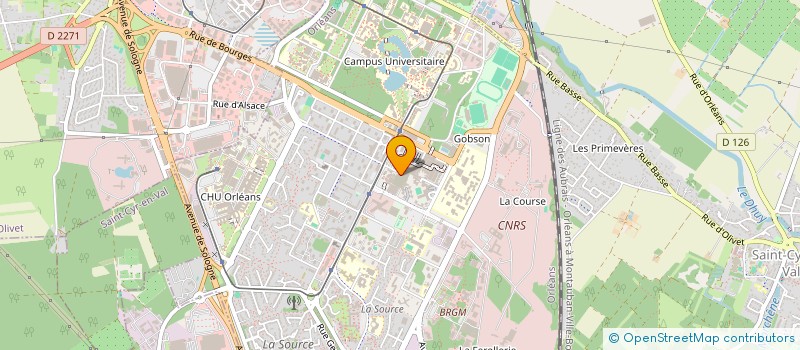 localisation de l'entreprise 882 045 800   ORLEANS