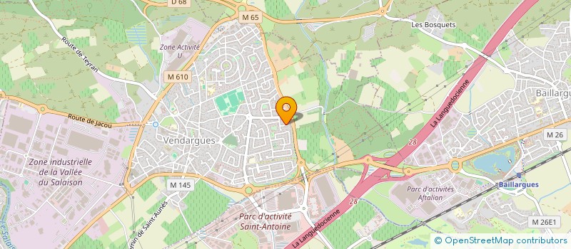 localisation de l'entreprise 882 051 956 à VENDARGUES