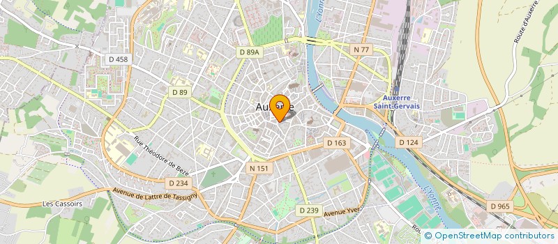 localisation de l'entreprise 882 072 903   AUXERRE