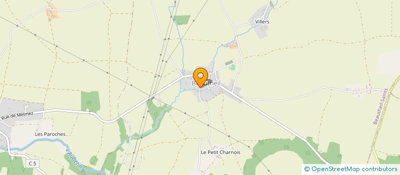 localisation de l'entreprise 882 074 289 à BEAUTHEIL-SAINTS