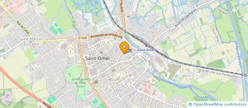 localisation de l'entreprise 882 099 971   SAINT-OMER