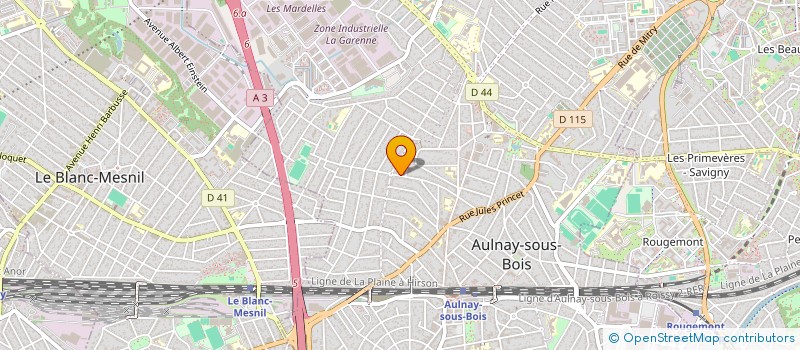 localisation de l'entreprise 882 121 981   AULNAY-SOUS-BOIS