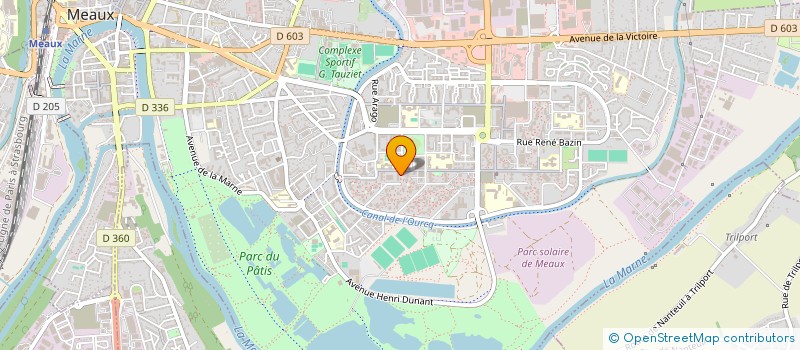 localisation de l'entreprise 882 125 461   MEAUX