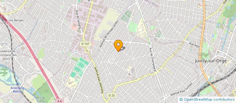 localisation de l'entreprise 882 126 824   SAVIGNY-SUR-ORGE
