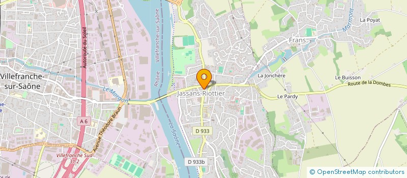 localisation de l'entreprise 882 149 982 à JASSANS-RIOTTIER