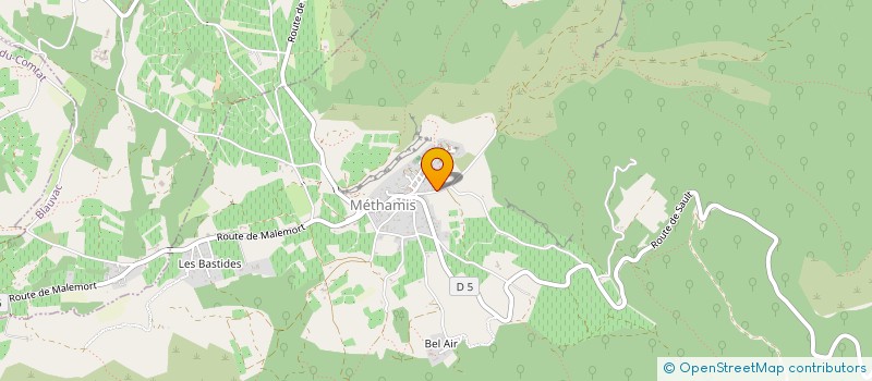 localisation de l'entreprise 882 195 795   VILLES-SUR-AUZON