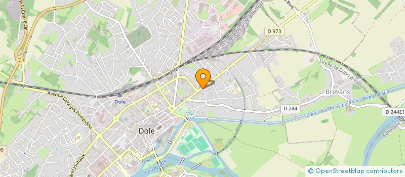 localisation de l'entreprise 882 214 083  à DOLE