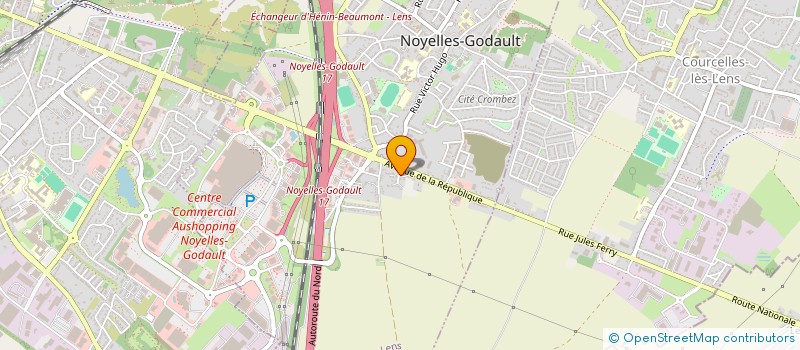 localisation de l'entreprise 882 219 769   NOYELLES-GODAULT