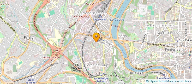 localisation de l'entreprise 882 220 700   LYON