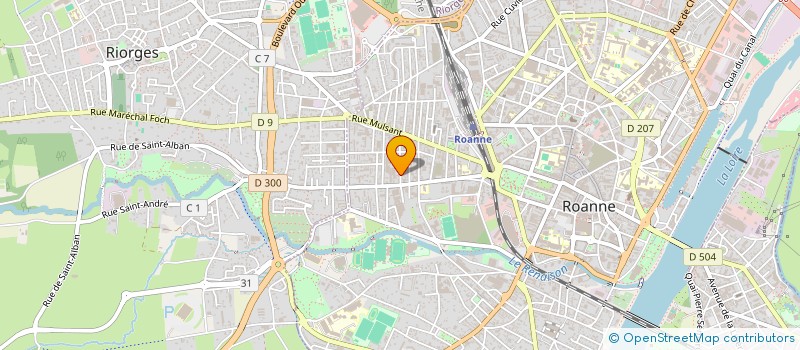 localisation de l'entreprise 882 225 345   ROANNE