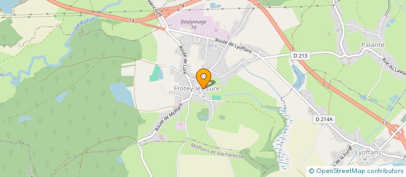 localisation de l'entreprise 882 225 410   FROTEY-LES-LURE