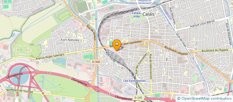 localisation de l'entreprise 882 233 463   CALAIS