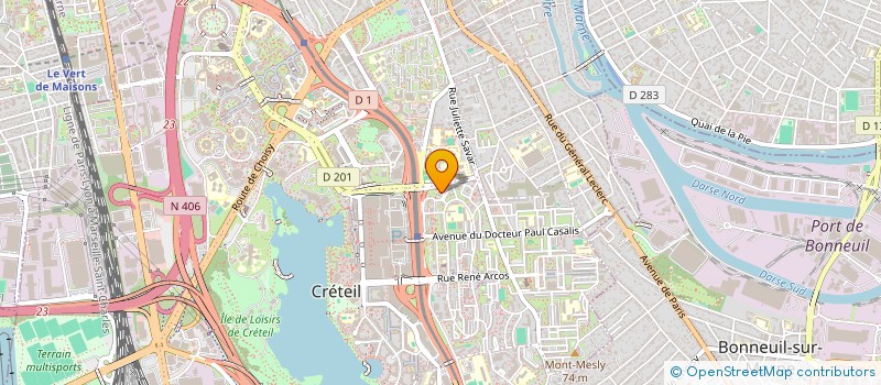 localisation de l'entreprise 882 247 976   CRETEIL