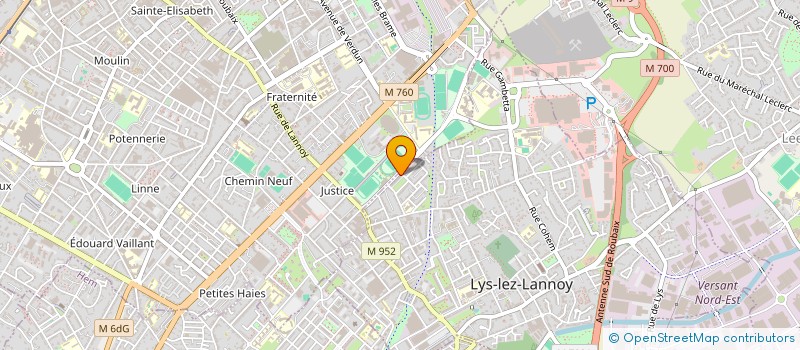 localisation de l'entreprise 882 254 477   HEM